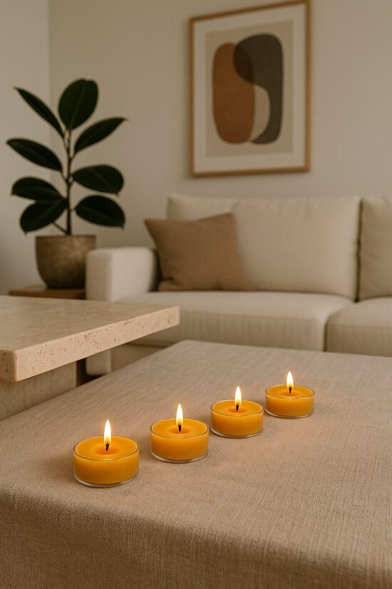  Refill- Bišu vaska Tējas svecītes, 15gb. 