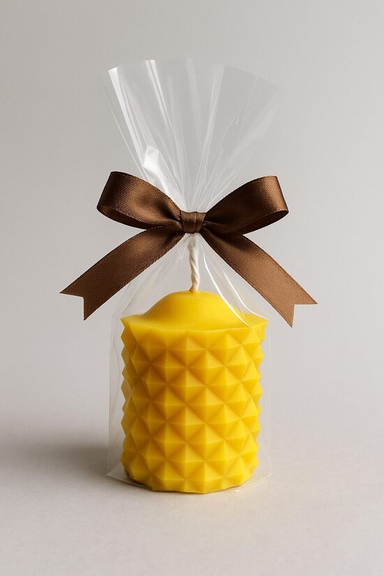 Tekstūra - Bišu vaska svece