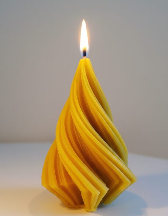  Christmas tree - Beeswax candle