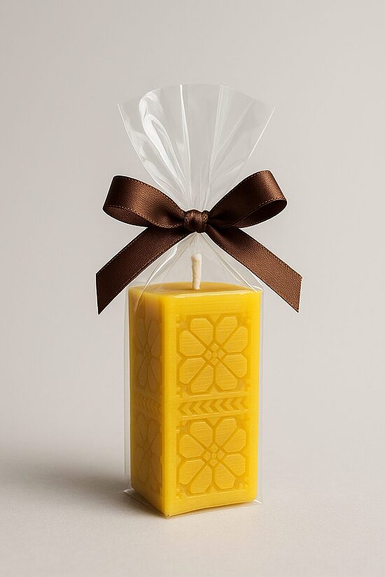 Sun Signs - Beeswax candle